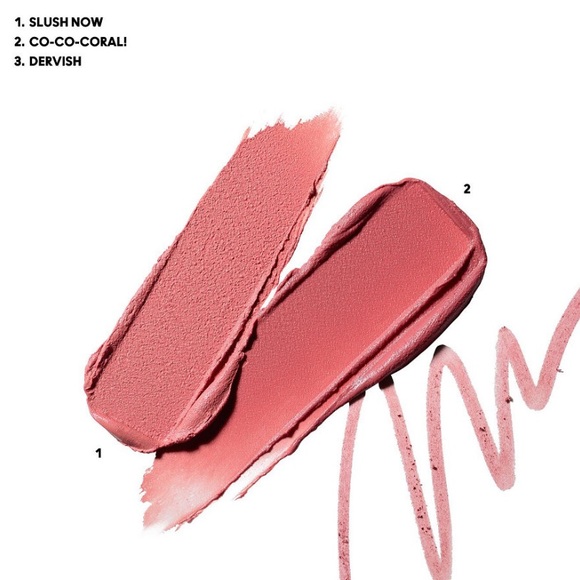 MAC Cosmetics Dervish Lip Liner Pencil Slush Now Power Kiss Lipstick Bundle - Picture 14 of 16